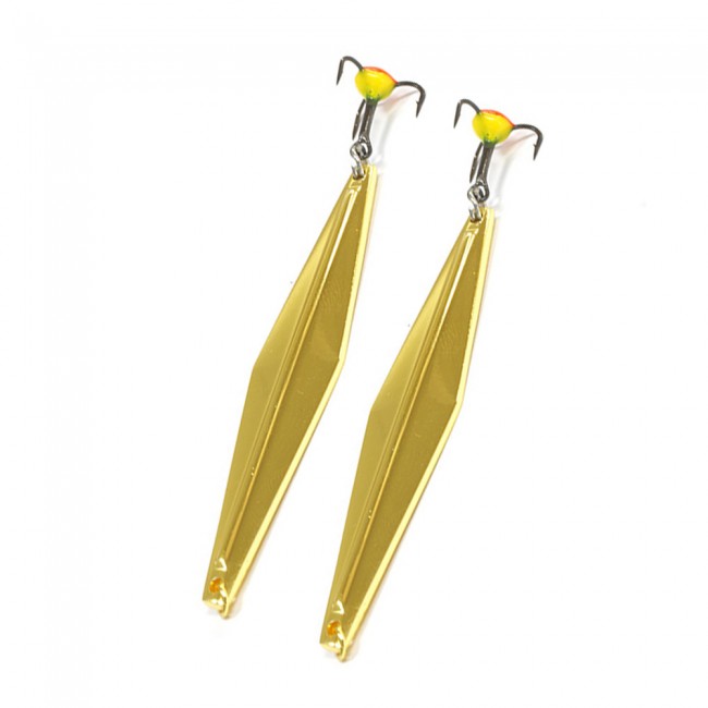 Блесна вертикальная Ecopro Joker, 55мм+Тройник Блесна вертикальная Ecopro Joker, 55мм+Тройник