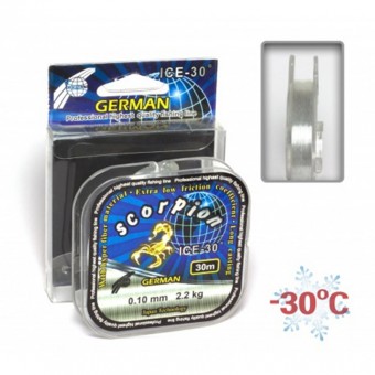 Леска зимняя German ICE SCORPION 30 м Леска зимняя German ICE SCORPION 30 м