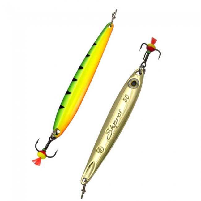 Блесна вертикальная Ecopro Shprot 80мм