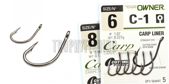 Крючок OWNER C'ultiva 53261 (C-1) Carp Flyliner Крючок OWNER C'ultiva 53261 (C-1) Carp Flyliner