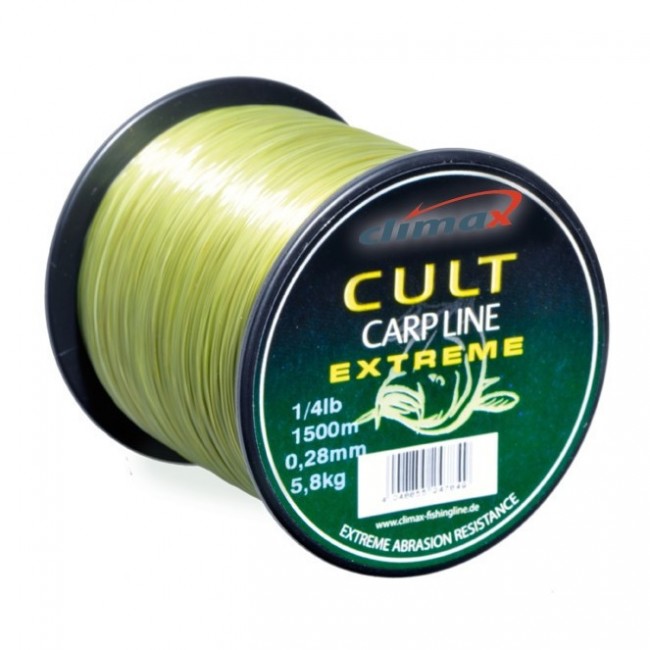 Леска Climax Cult Carp Extreme Line 1200m (Mattolive)