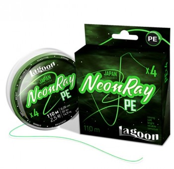 Шнур Lagoon NeonRay 110m  fluo-green