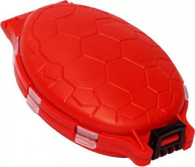 Коробка-раскладушка Kosadaka "Черепеха" TB-S15-R, 10*6.5*2см  (красная) Коробка-раскладушка Kosadaka "Черепеха" TB-S15-R, 10*6.5*2см  (красная)