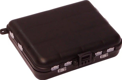 Коробка-раскладушка Kosadaka "Книжка" TB-S12-BLK, 11*9.5*2.5см чёрная Коробка-раскладушка Kosadaka "Книжка" TB-S12-BLK, 11*9.5*2.5см чёрная