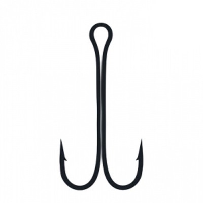Крючок двойной Mottomo ZX-02L №1/0 (10шт) Крючок двойной Mottomo ZX-02L №1/0 (10шт)