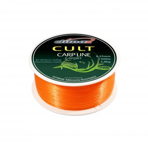 Леска Climax Cult Carp Line Z-Sport 1200m (Orange)