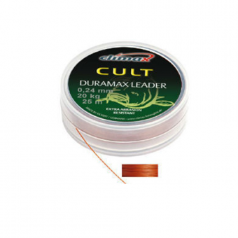Шок-лидер Climax Cult Duramax Leader  20m коричневый (шт.)