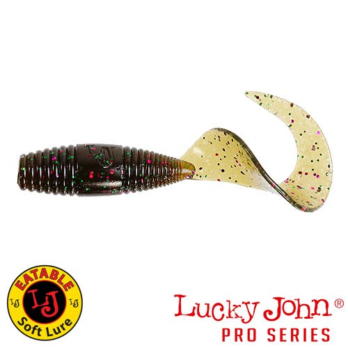 Твистеры съедобные Lucky John Pro Series J.I.B TAIL 1.5in (03.80) 15 шт Твистеры съедобные Lucky John Pro Series J.I.B TAIL 1.5in (03.80) 15 шт