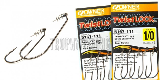 Крючок OWNER C'ultiva 5167 TwistLock Light Крючок OWNER C'ultiva 5167 TwistLock Light