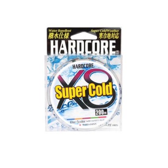 Плетеный Шнур Duel PE Hardcore Super Cold X8 200m 5color Плетеный Шнур Duel PE Hardcore Super Cold X8 200m 5color