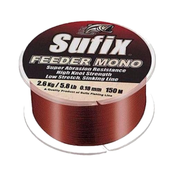 Леска SUFIX Feeder mono красная 300м Леска SUFIX Feeder mono красная 300м