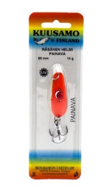 Блесна колеблющаяся Kuusamo Rasanen 50/14 с камнем Блесна колеблющаяся Kuusamo Rasanen 50/14 с камнем