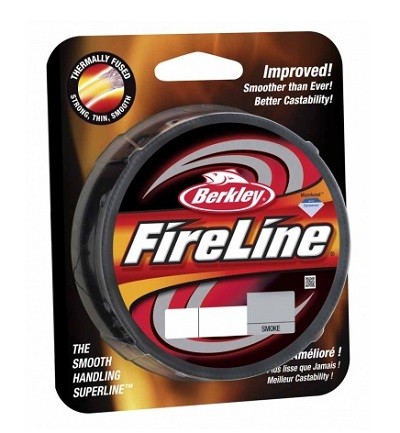 Плетеный шнур Berkley Fireline Smoke  110m