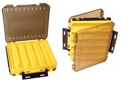 Коробка Kosadaka TB-S31A-Y, 34*21.5*5см  двухсторонняя, жёлтая Коробка Kosadaka TB-S31A-Y, 34*21.5*5см  двухсторонняя, жёлтая