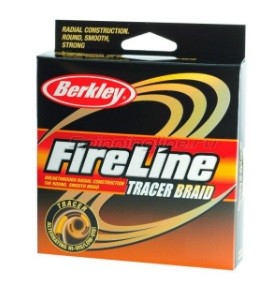 Плетеный шнур Berkley Fireline Tracer Braid, 270м