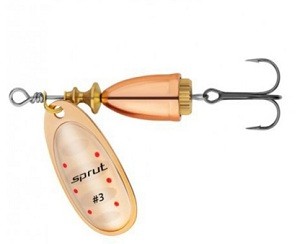 Блесна Вращающаяся "Sprut" Livia Spinner #3 