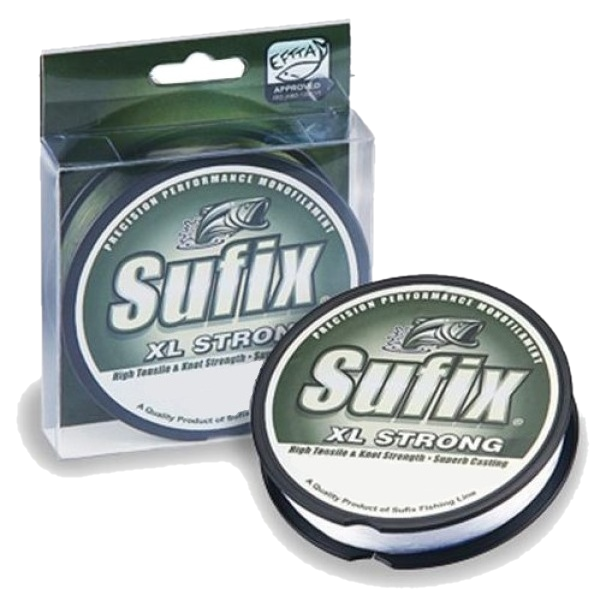 Леска SUFIX XL Strong  x10 прозрачная 100м, 10 штук в упаковке Леска SUFIX XL Strong  x10 прозрачная 100м, 10 штук в упаковке