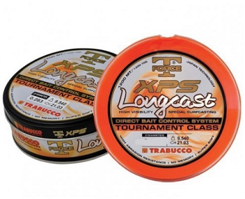 Леска Trabucco T-Force XPS Long Cast Fluo 1200m  Леска Trabucco T-Force XPS Long Cast Fluo 1200m
