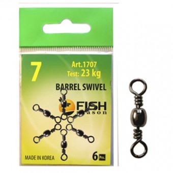 Вертлюжок Fish Season бочонок Barrel Swivel