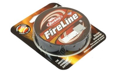 Плетеный шнур Berkley Fireline, 110м, Smoke Плетеный шнур Berkley Fireline, 110м, Smoke