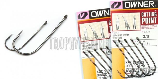 Крючок OWNER C'ultiva 5103 Straight Shank Wide Gap Крючок OWNER C'ultiva 5103 Straight Shank Wide Gap