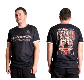 Футболка Maximus черн.