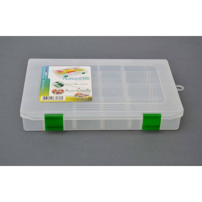 Коробка рыболова FisherBox FB-250 (25x19x4 см) Коробка рыболова FisherBox FB-250 (25x19x4 см)